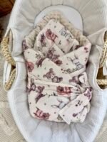 Einschlagdecke| Premium Ultra Soft Muslin|TOG 2.5|Woodland Friends Zusatzbild-4