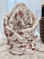 Babynest |Premium Ultra Soft Musselin|3er Set|Woodland Friends Zusatzbild-2