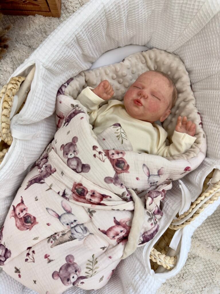 Einschlagdecke| Premium Ultra Soft Muslin|TOG 2.5|Woodland Friends Zusatzbild-1