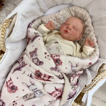 Einschlagdecke| Premium Ultra Soft Muslin|TOG 2.5|Woodland Friends Zusatzbild-1
