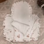 Multifunktioneller Babyschlafsack| Premium Musselin|0-8M|Daisies Zusatzbild-2