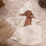 Badtuch mit Kapuze | Waffel| Daisies Zusatzbild-3