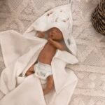 Badtuch mit Kapuze | Waffel| Daisies Zusatzbild-1