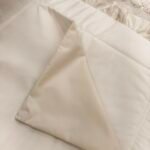 Wickelauflage Samt Glam Inklusive Abnehmbare Wasserdichte Unterlage | Cream Zusatzbild-1