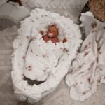 Babynest |Premium Ultra Soft Musselin |3er Set|Daisies Zusatzbild-1