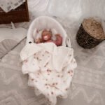 Set Kuscheldecke Kissen |Premium Musselin-Minky|Daisies Hauptbild