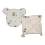 Set Kuscheldecke Kissen |Premium Musselin-Minky|Daisies – Bild 3