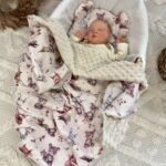 Set Kuscheldecke Kissen |Premium Musselin-Minky|Woodland Friends Hauptbild