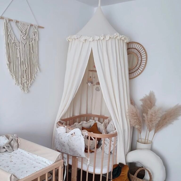 Baldachin Musselin Cream Hauptbild