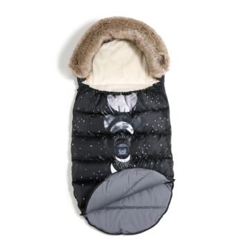 Aspen Winterproof Uni Fusssack für Kinderwagen |Dark Luna Zusatzbild-1