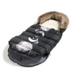 Aspen Winterproof Uni Fusssack für Kinderwagen |Dark Luna Zusatzbild-2