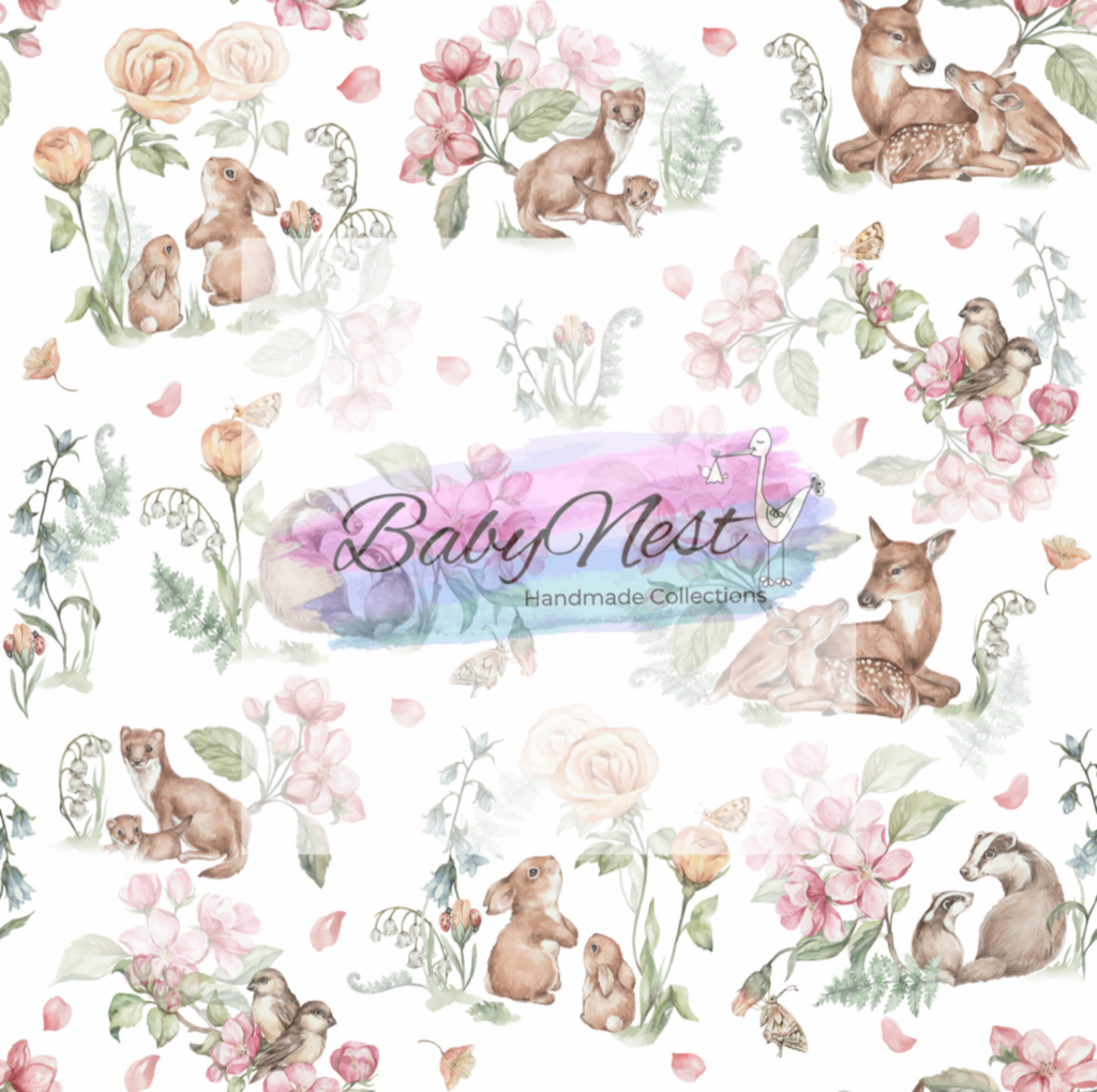 Babynest |Premium Ultra Soft Musselin |3er Set|Magic Forest Zusatzbild-1