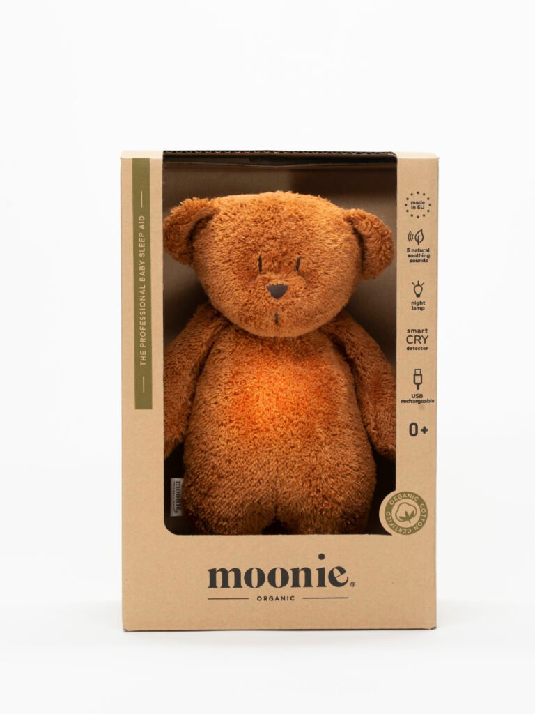 Moonie 2.0 Organic Hummig Bear Caramel Hauptbild