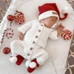 Christmas Beanie & Booties|0-6M Hauptbild