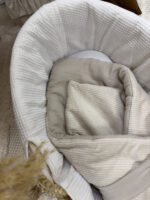 Einschlagdecke| Premium Cord Musselin|TOG 2.5|Beige Zusatzbild-2