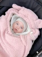 Alpaka Rosa Fusssack Zusatzbild-1