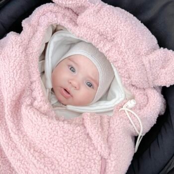 Alpaka Rosa Fusssack Zusatzbild-1