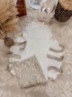 Multifunktioneller Babyschlafsack| Premium Musselin Baumwolle|0-8M|Boho Leaves Zusatzbild-2