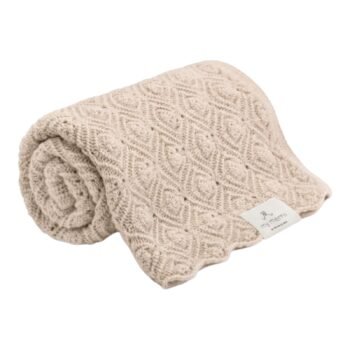 MY MEMI | Merino Decke Premium | Beige Pearl Hauptbild