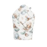 Babynest |Premium Baumwolle Minky|3er Set|Puppies & Hot Air Balloons Zusatzbild-5