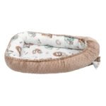 Babynest |Premium Baumwolle Minky|3er Set|Baby Safari Zusatzbild-4