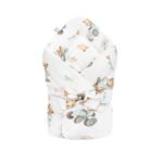 Babynest |Premium Baumwolle Minky|3er Set|Tractors & Bears Zusatzbild-5