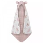 Autoschale Decke |Premium Baumwolle Minky|Bambi Girl Hauptbild