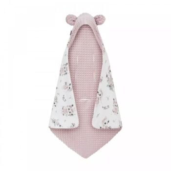 Autoschale Decke |Premium Baumwolle Minky|Little Miss Bunny Hauptbild