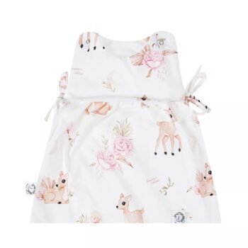 Babyschlafsack|Premium Baumwolle| 0-6M| Bambi Girl Zusatzbild-1