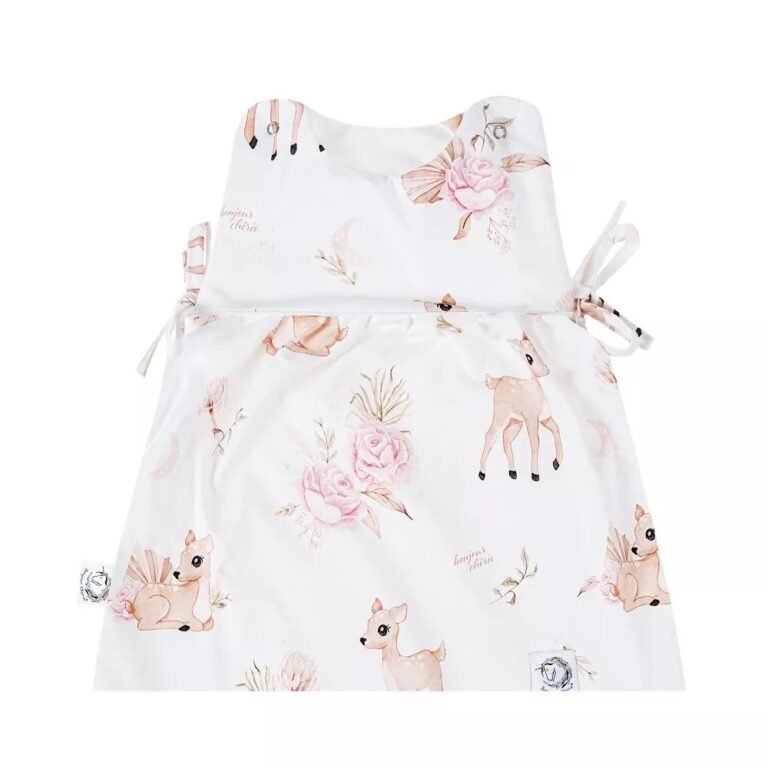 Babyschlafsack|Premium Baumwolle| 0-6M| Bambi Girl Zusatzbild-1