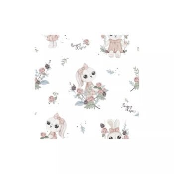 Babynest |Premium Baumwolle Minky|3er Set|Little Miss Bunny Zusatzbild-4