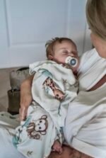 Bambus Mullwindel|2er Set |Weich, Atmungsaktiv & Nachhaltig|Puppies-Safari Zusatzbild-1