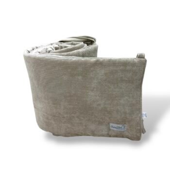 Bettumrandung Cord-Velours Beige 210 cm Zusatzbild-1