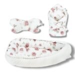 Babynest |Premium Baumwolle Minky|3er Set|Royal Baby Hauptbild
