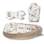 Babynest |Premium Baumwolle Minky|3er Set|Farm Hauptbild