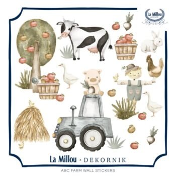 Wall Sticker ABC Farm Hauptbild