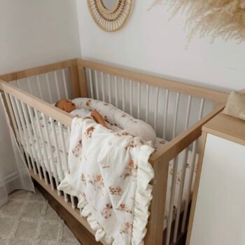 Babydecke| Premium Double Musselin 4 layers |Puppy Love Zusatzbild-1