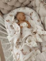 Babydecke| Premium Double Musselin 4 layers |Puppy Love Zusatzbild-2
