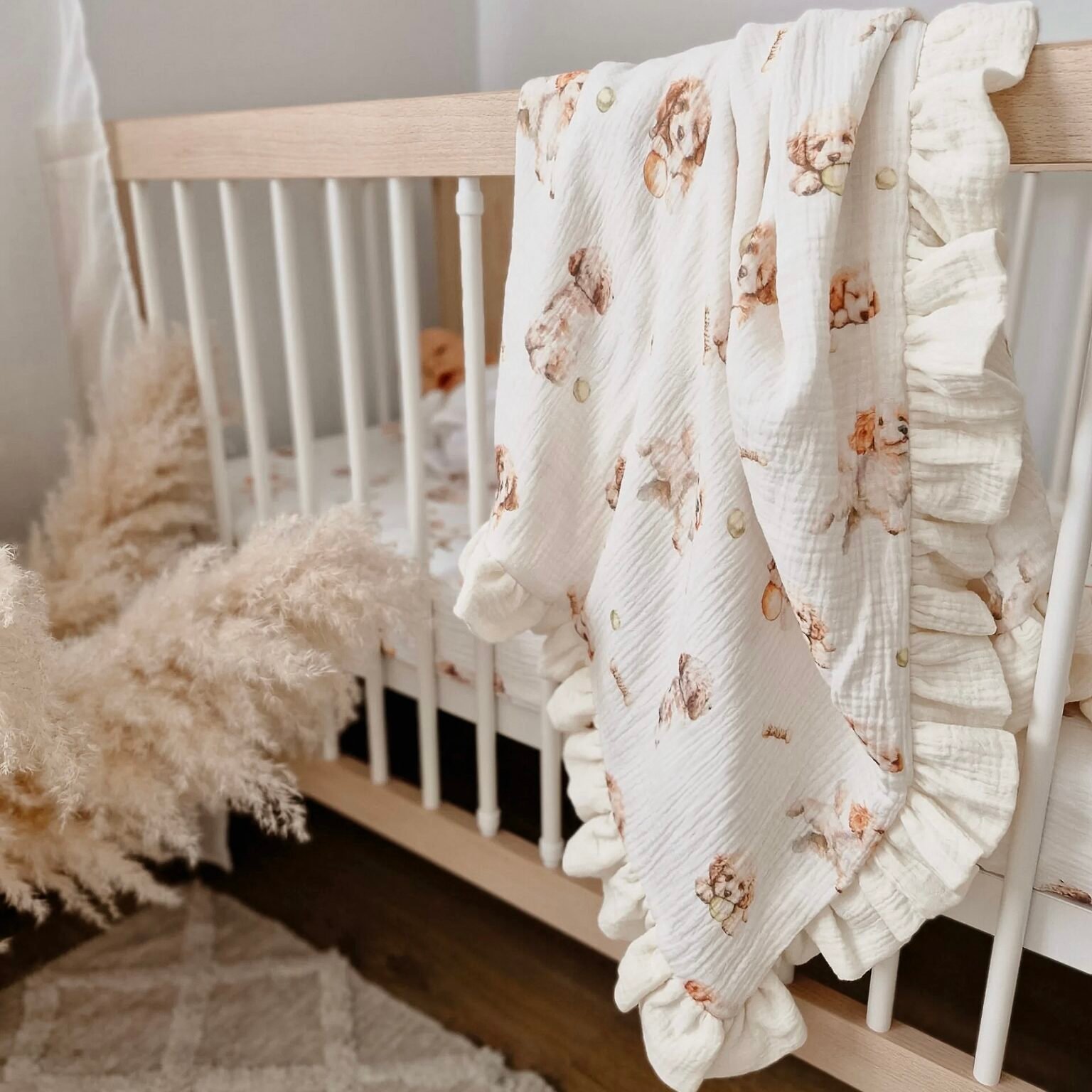 Babydecke| Premium Double Musselin 4 layers |Puppy Love 29641 Babydecke| Premium Double Musselin 4 layers |Puppy Love Hauptbild