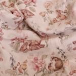 Couverture pour bébé | Mousseline double de qualité supérieure, 4 épaisseurs | Forêt magique (Image supplémentaire 1)