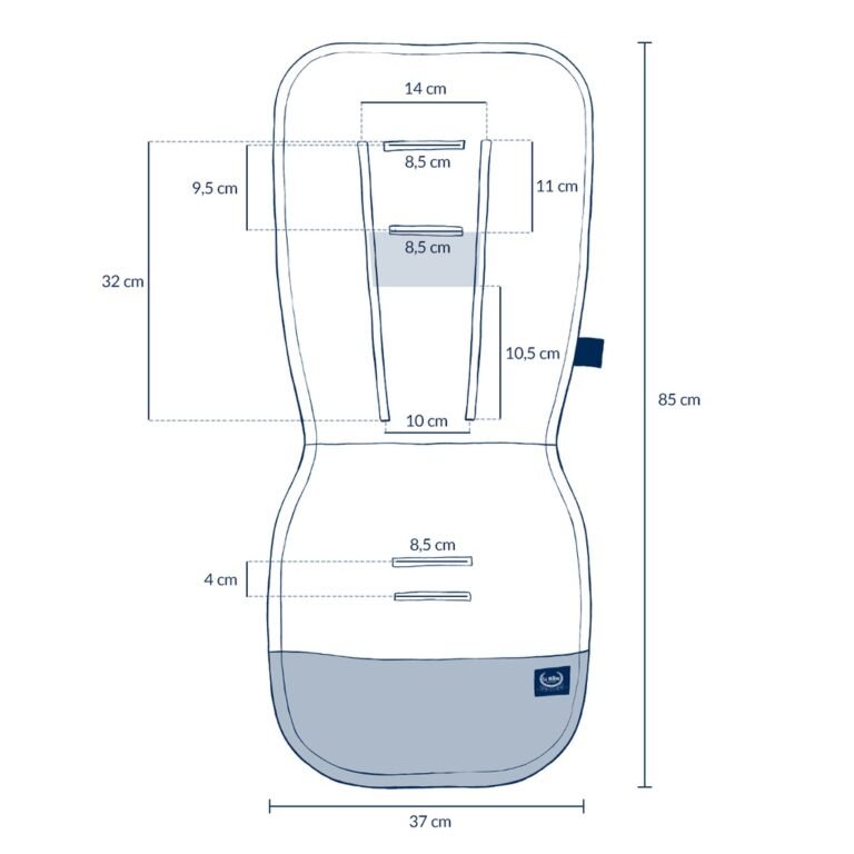 Kinderwagen Sitzauflage Pierre the Dog Zusatzbild-1