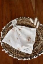 Chiffons en mousseline de qualité supérieure Daisies, lot de 4 (Image supplémentaire 3)