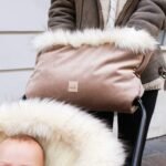Woll-Handmuff für Kinderwagen – Beige Zusatzbild-2