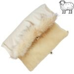 Woll-Handmuff für Kinderwagen – Beige Zusatzbild-3