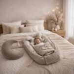 Babynest 4er Premium Set Bear Honeycomb Hauptbild