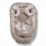 Babynest 4er Premium Set Bear Honeycomb Zusatzbild-2