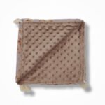 Cuddly blanket | Premium cotton minky | Bear Honeycomb Additional image-2