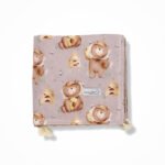 Kuscheldecke|Premium Baumwolle Minky |Bear Honeycomb Hauptbild