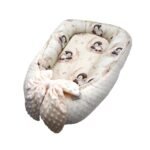 Babynest |Premium Ultra Soft Musselin Minky|Penguin Fly to the Moon Zusatzbild-2
