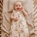 Babyschlafsack|Premium Baumwolle| Bear Honeycomb Hauptbild